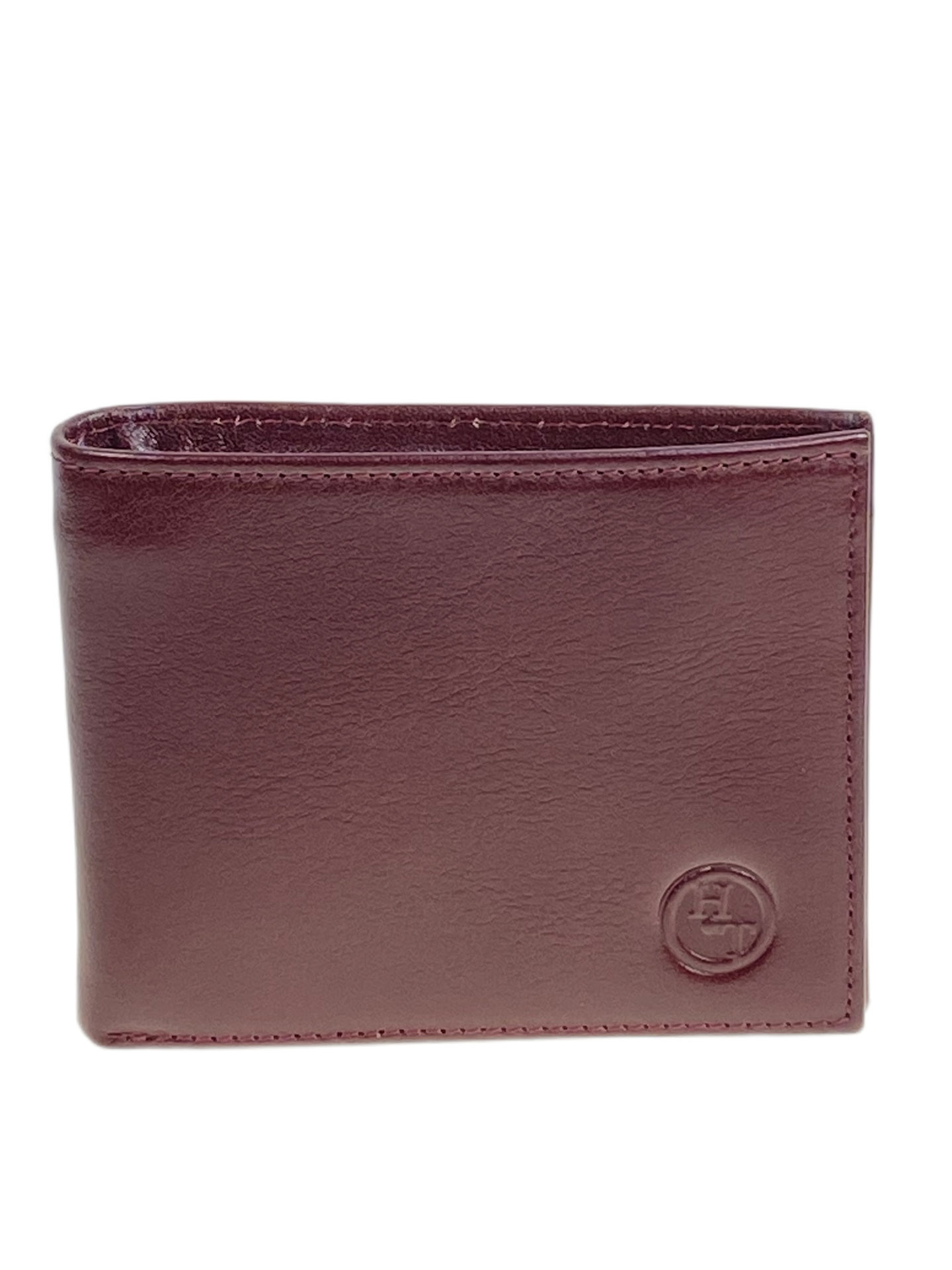 На фото 1 - Мужское  портмоне из натуральной кожи, цвет коричневый