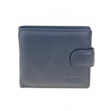 На фото 1 - Мужской кошелёк из натуральной кожи, цвет чёрный