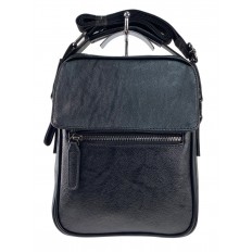 На фото 2 - Мужская деловая сумка из искусственной кожи, чёрный цвет