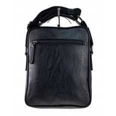 На фото 3 - Мужская деловая сумка из искусственной кожи, чёрный цвет