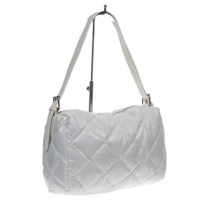 На фото 3 - Женская сумка дутая, цвет белый