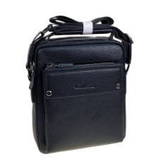 На фото 1 - Сумка мужская из искусственной кожи, цвет черный На фото 1 - Сумка мужская из искусственной кожи, цвет черный