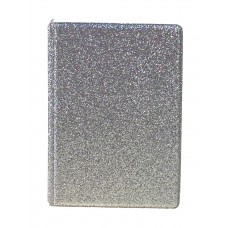 На фото 1 -  Обложка на паспорт из искусственной кожи, цвет серебро