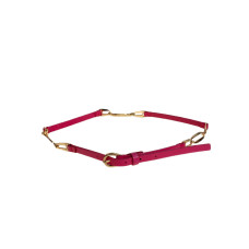 На фото 1 -  Ремень женский из натуральной кожи кожи, цвет розовый