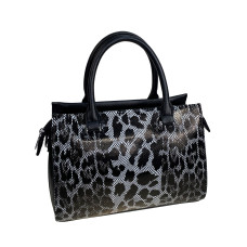 На фото 1 - Женская сумка из искусственной кожи мультицвет