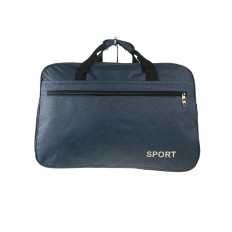 На фото 2 - Дорожно-спортивная сумка из текстиля, цвет синий