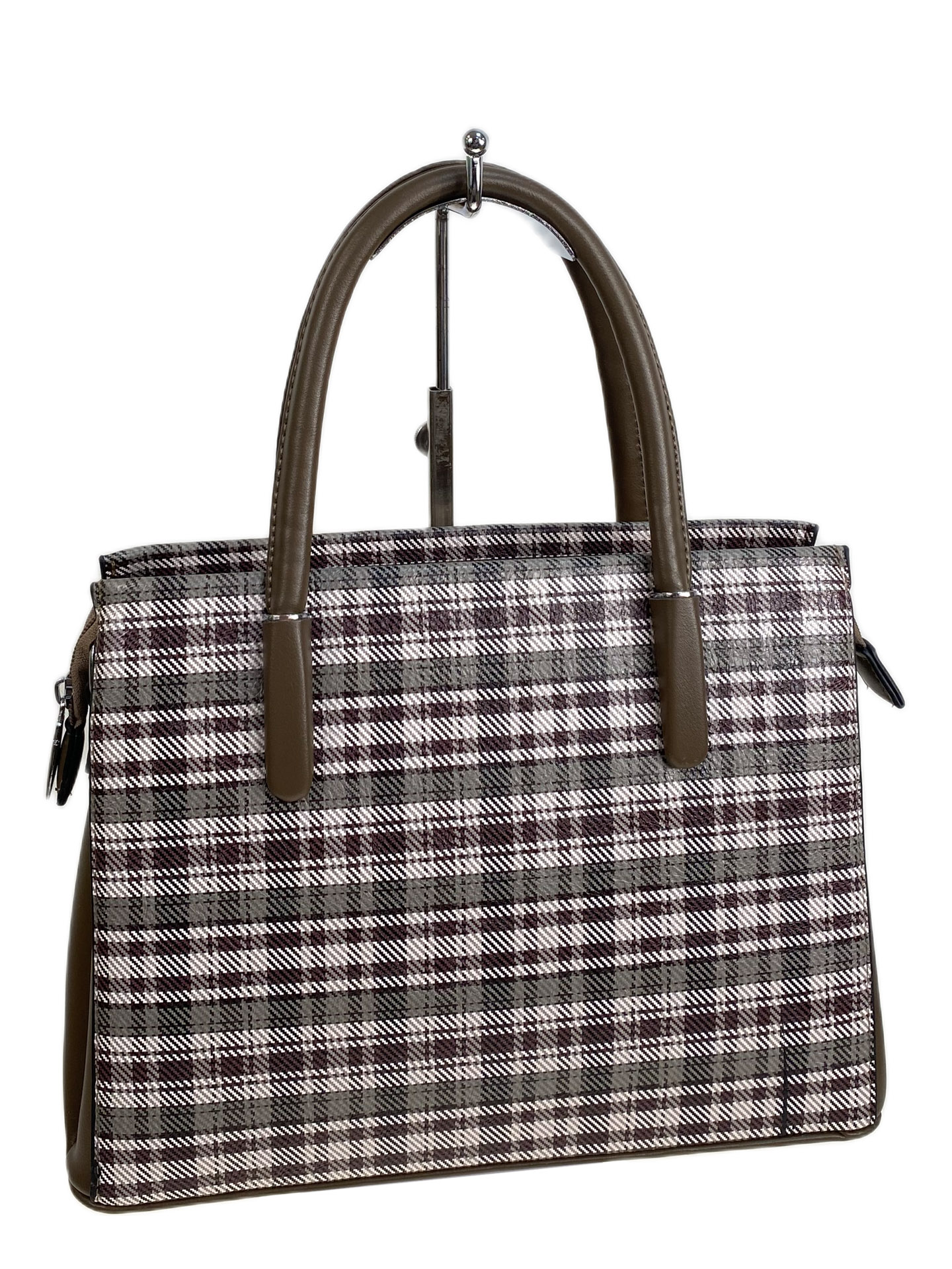 На фото 1 - Женская сумка из искусственной кожи мультицвет