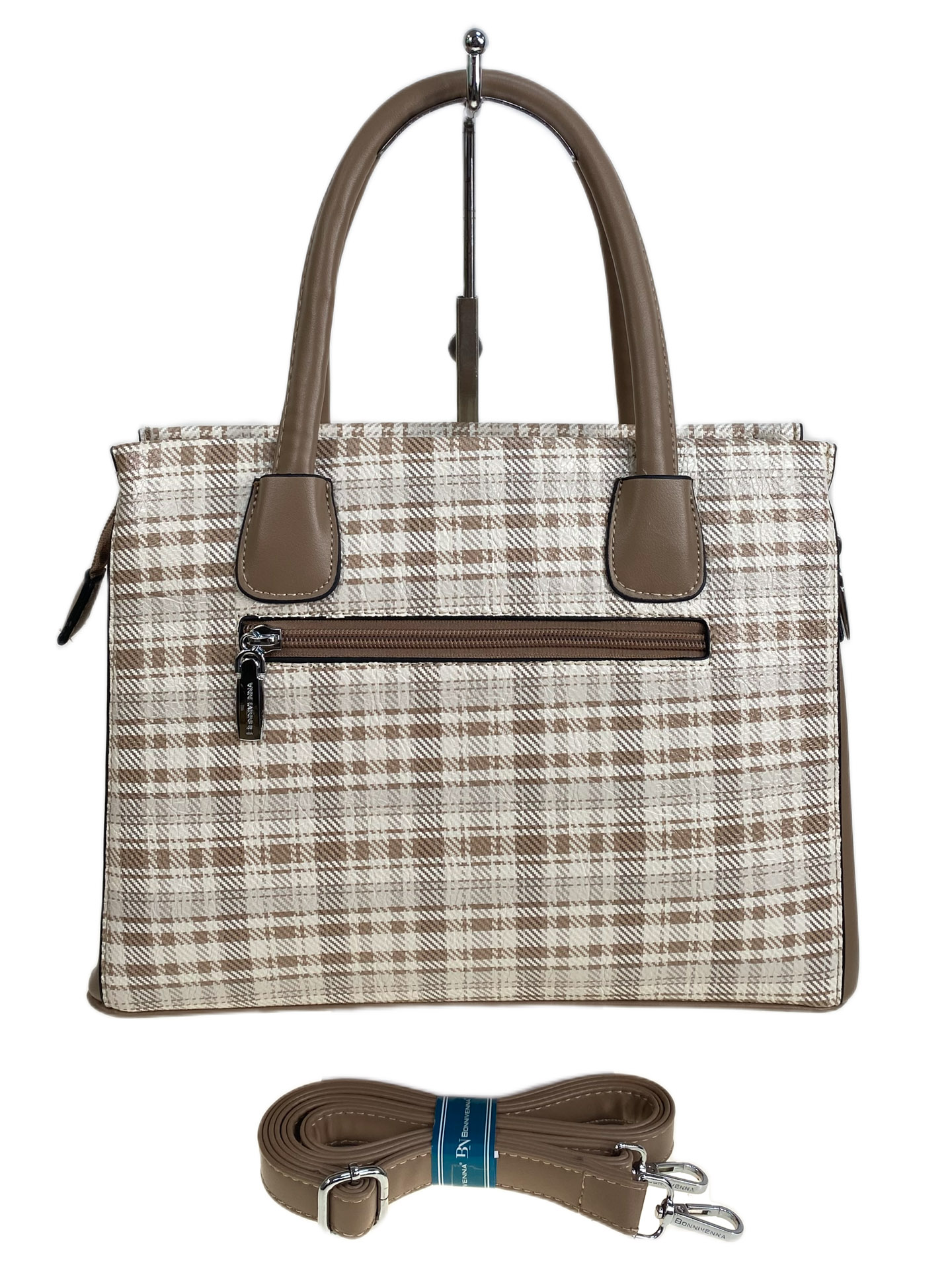 На фото 2 - Женская сумка из искусственной кожи мультицвет