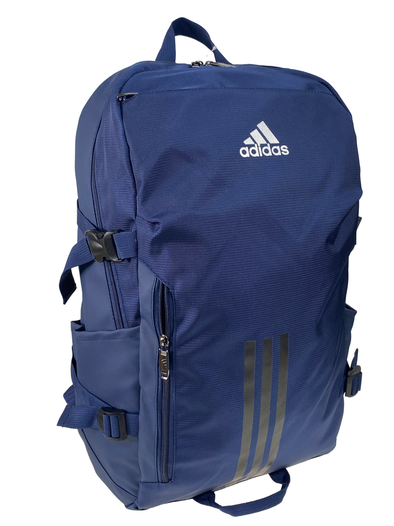 На фото 1 - Универсальный рюкзак из водоотталкивающей ткани, цвет синий