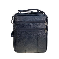 На фото 2 - Сумка мужская из натуральной кожи, цвет коричневый На фото 2 - Сумка мужская из натуральной кожи, цвет коричневый