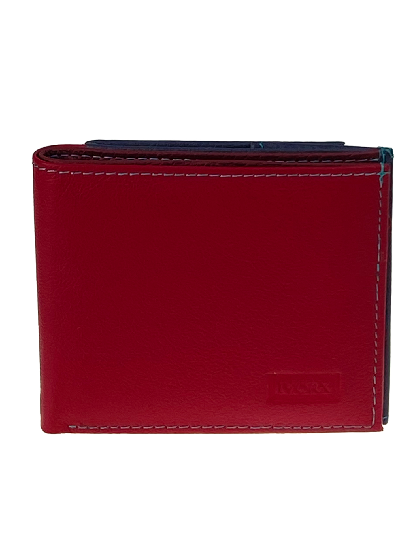 На фото 1 - Женский кошелек из натуральной кожи,цвет бордовый