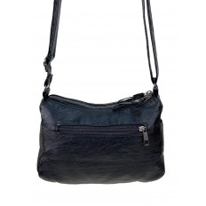 На фото 3 - Женская классическая  сумка из искусственной кожи, цвет черный