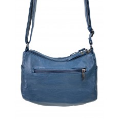 На фото 3 - Женская классическая  сумка из искусственной кожи, цвет бирюзовый