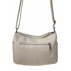 На фото 3 - Женская классическая  сумка из искусственной кожи, цвет молочный