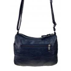 На фото 3 - Женская классическая  сумка из искусственной кожи, цвет синий
