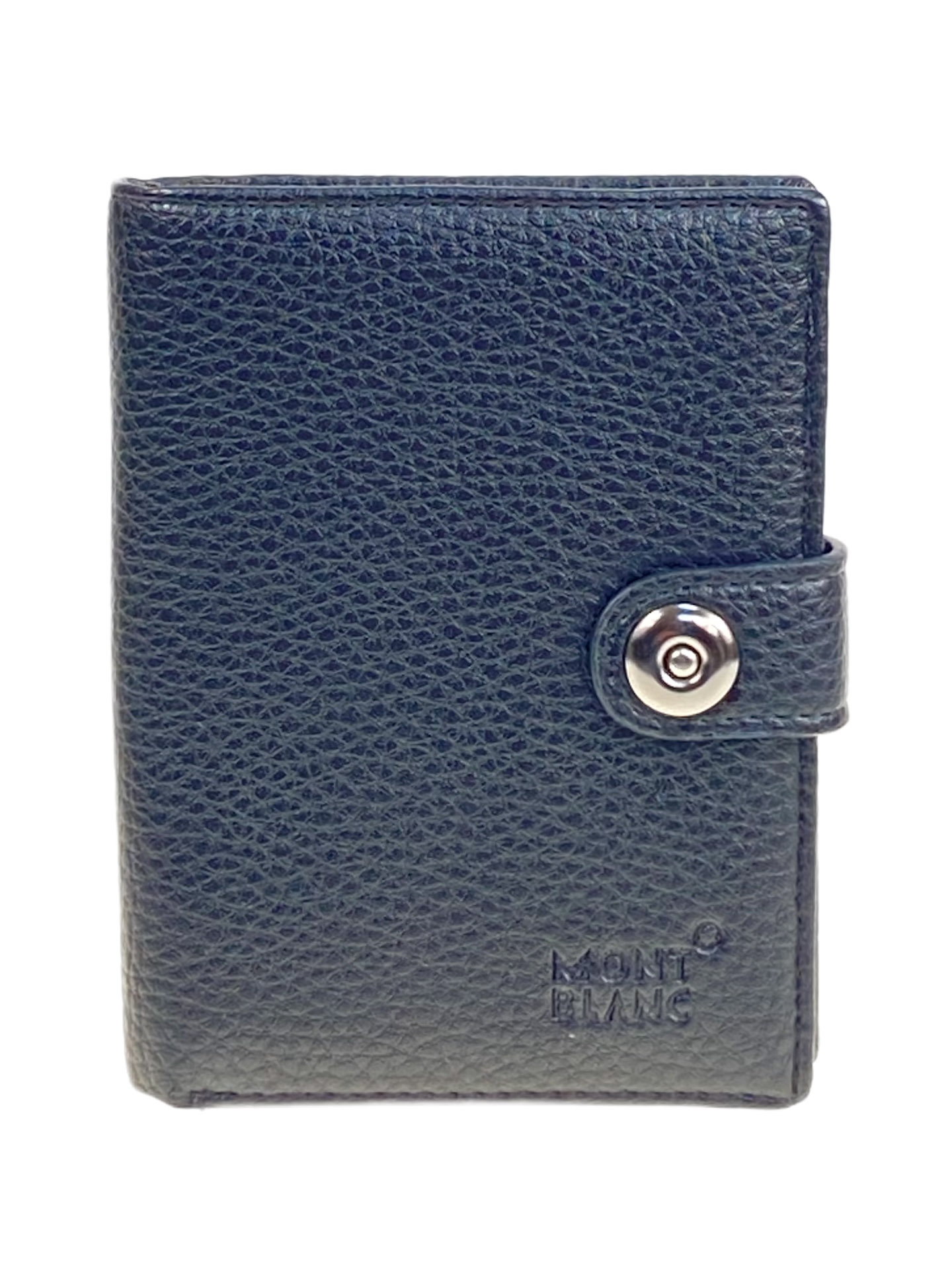 На фото 1 - Кошелек-органайзер мужской из натуральной кожи, цвет  черный