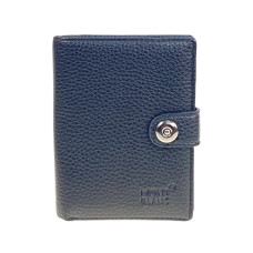 На фото 1 - Кошелек-органайзер мужской из натуральной кожи, цвет  черный