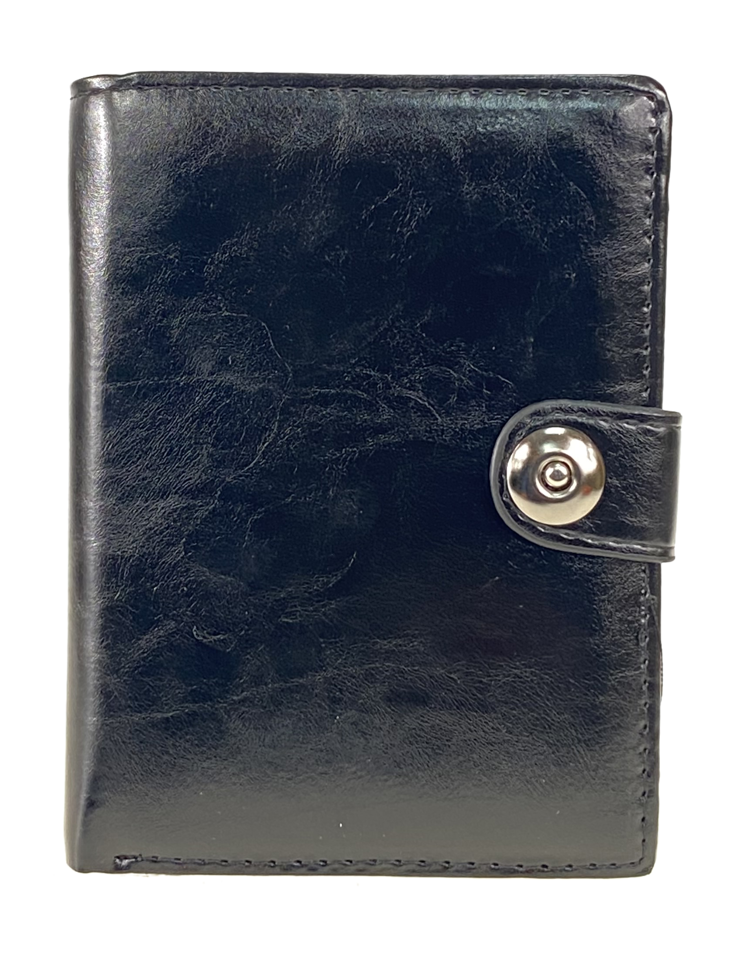 На фото 1 - Мужской кошелёк-органайзер из искусственной кожи, цвет черный
