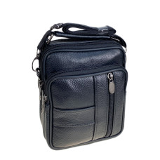 На фото 1 - Сумка мужская из натуральной кожи, цвет коричневый На фото 1 - Сумка мужская из натуральной кожи, цвет коричневый