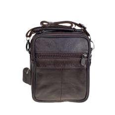 На фото 2 - Сумка мужская из натуральной кожи, цвет черный На фото 2 - Сумка мужская из натуральной кожи, цвет черный