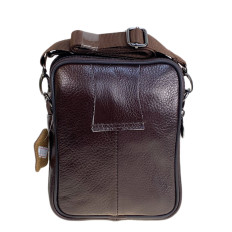 На фото 2 - Сумка мужская из натуральной кожи, цвет коричневый На фото 2 - Сумка мужская из натуральной кожи, цвет коричневый