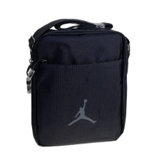 На фото 1 - Сумка мужская текстильная, цвет черный На фото 1 - Сумка мужская текстильная, цвет черный