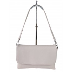 На фото 2 - Женская сумка-клатч  из мягкой  искусственной кожи,цвет светло серый