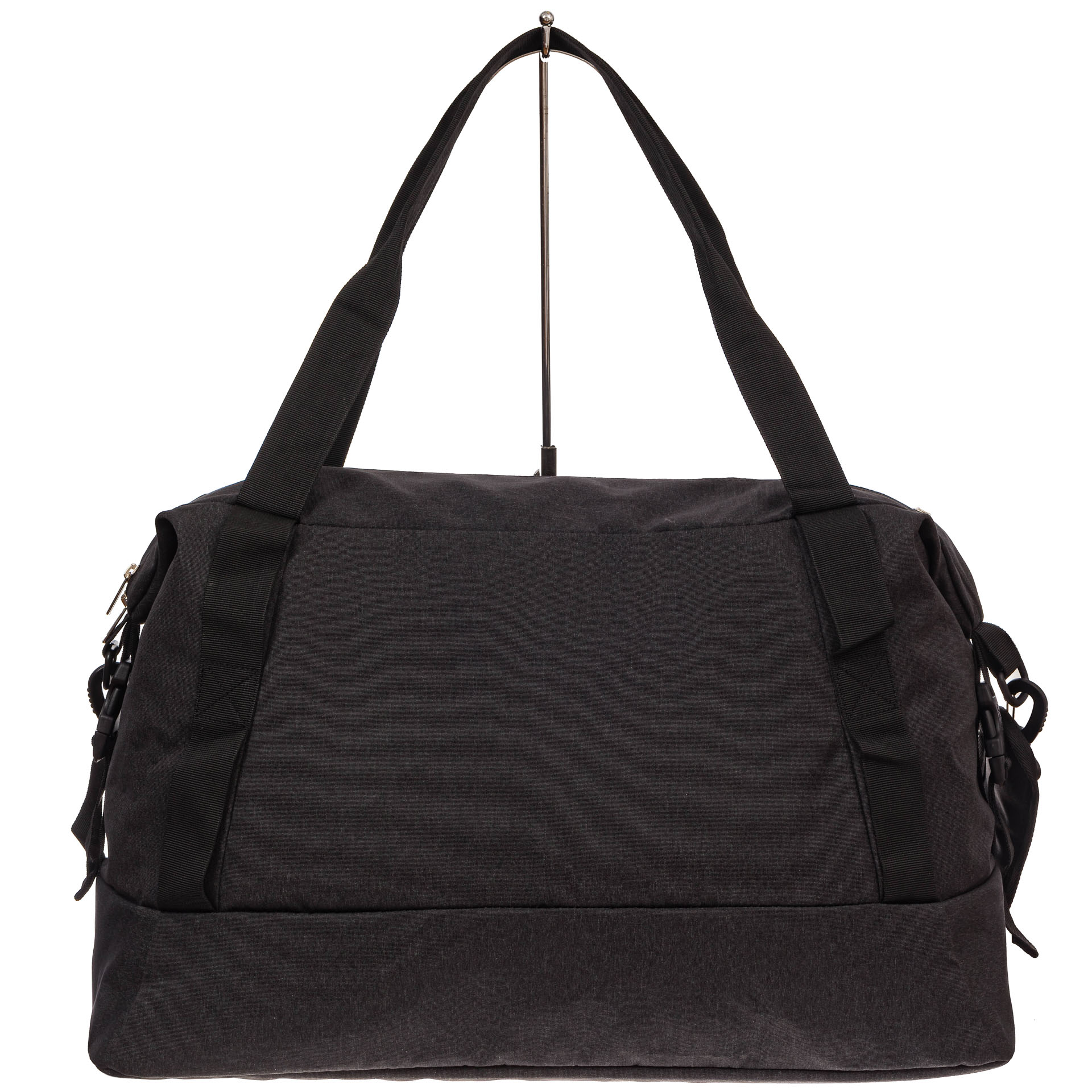 На фото 2 - Дорожная сумка с фастексами, цвет темно-серый