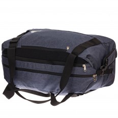 На фото 3 - Дорожная сумка с фастексами, цвет серый