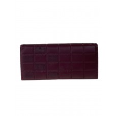 На фото 1 -  Женское портмоне из мягкой искусственной кожи,  цвет бордовый