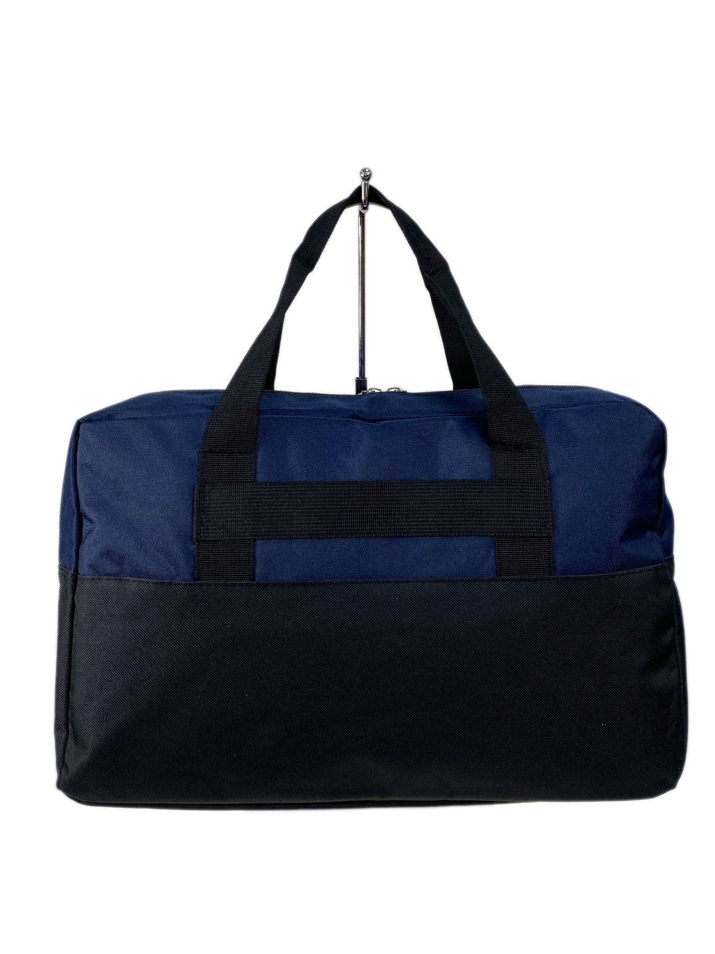 На фото 2 -  Дорожная сумка из текстиля цвет синий с черным
