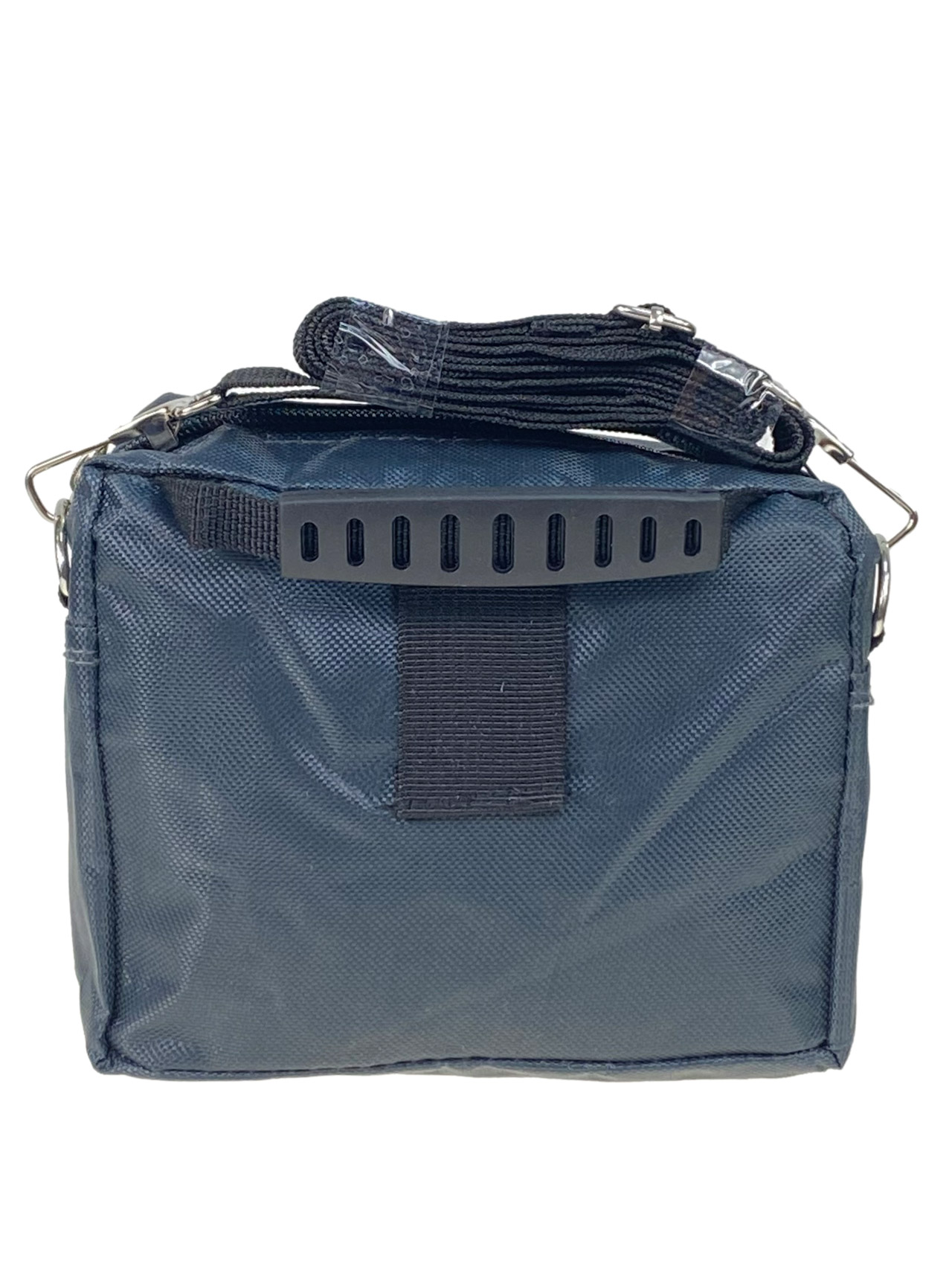 На фото 2 - Спортивная поясная сумка из текстиля, цвет серый