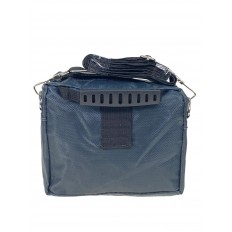 На фото 2 - Спортивная поясная сумка из текстиля, цвет серый