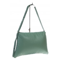 На фото 3 - Женская сумка  из искусственной кожи, цвет зеленый