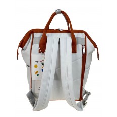 На фото 2 - Молодежный рюкзак из  водоотталкивающей ткани, цвет  мультицвет