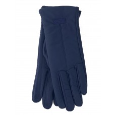 На фото 1 - Женские перчатки утепленные, цвет синий