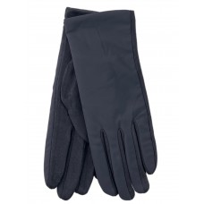 На фото 1 - Теплые женские перчатки, цвет темно серый