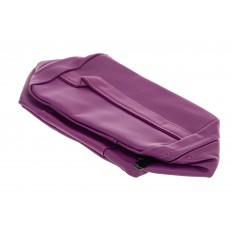 На фото 4 - Несессер женский из текстиля на молнии, цвет фиолетовый