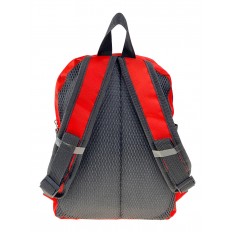 На фото 3 - Детский рюкзачок с ярким принтом и кошельком, цвет красный