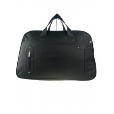 На фото 2 - Текстильная дорожная сумка, цвет черный