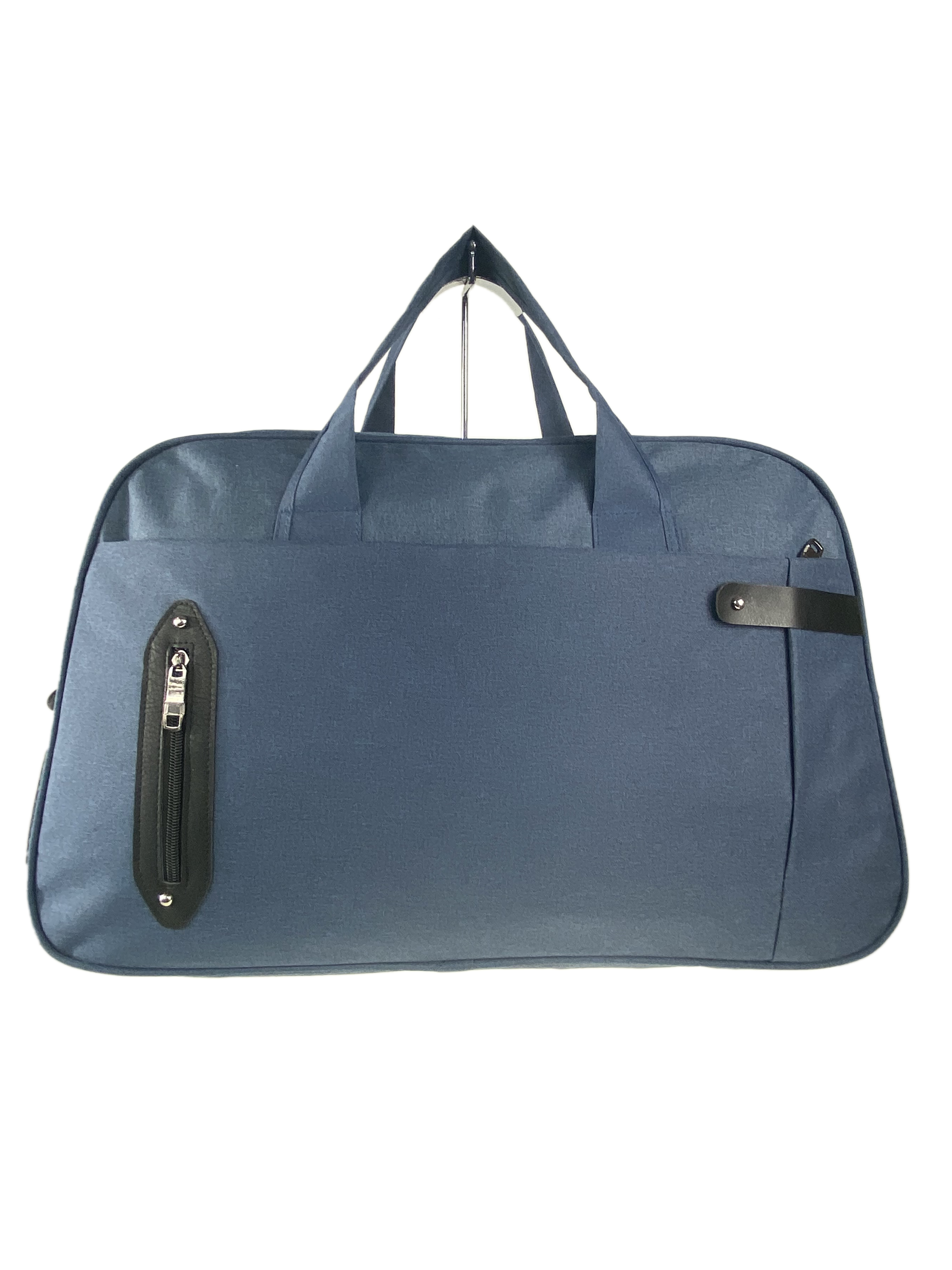 На фото 2 - Текстильная дорожная сумка, цвет синий