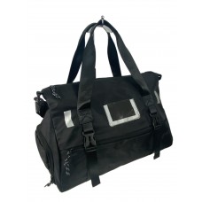 На фото 1 - Дорожная сумка из текстиля ,  цвет  черный