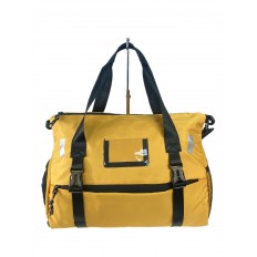 На фото 2 - Дорожная сумка из текстиля , цвет желтый