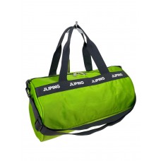 На фото 1 - Дорожная сумка из текстиля, цвет зеленый