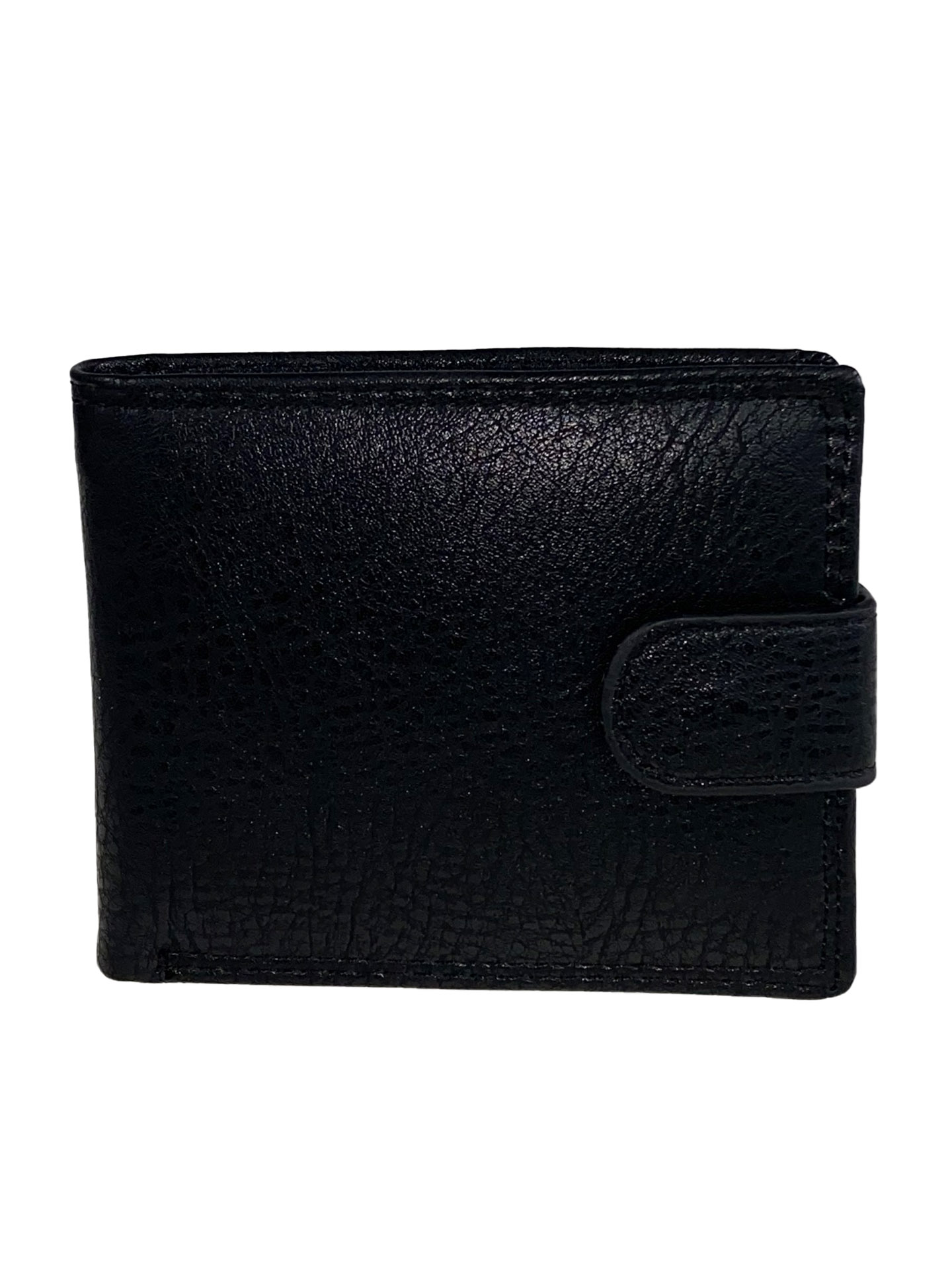 На фото 1 - Мужской кошелёк из искусственной кожи, цвет чёрный
