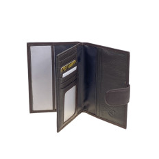 На фото 2 - Обложка для паспорта и автодокументов из натуральной кожи, цвет коричневый На фото 2 - Обложка для паспорта и автодокументов из натуральной кожи, цвет коричневый