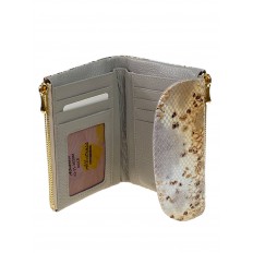 На фото 2 - Женский кошелек из натуральной кожи, мультицвет