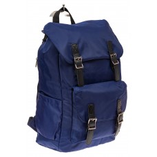 На фото 1 - Мужской городской рюкзак-торба, цвет синий
