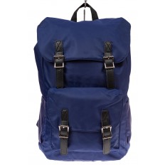 На фото 2 - Мужской городской рюкзак-торба, цвет синий