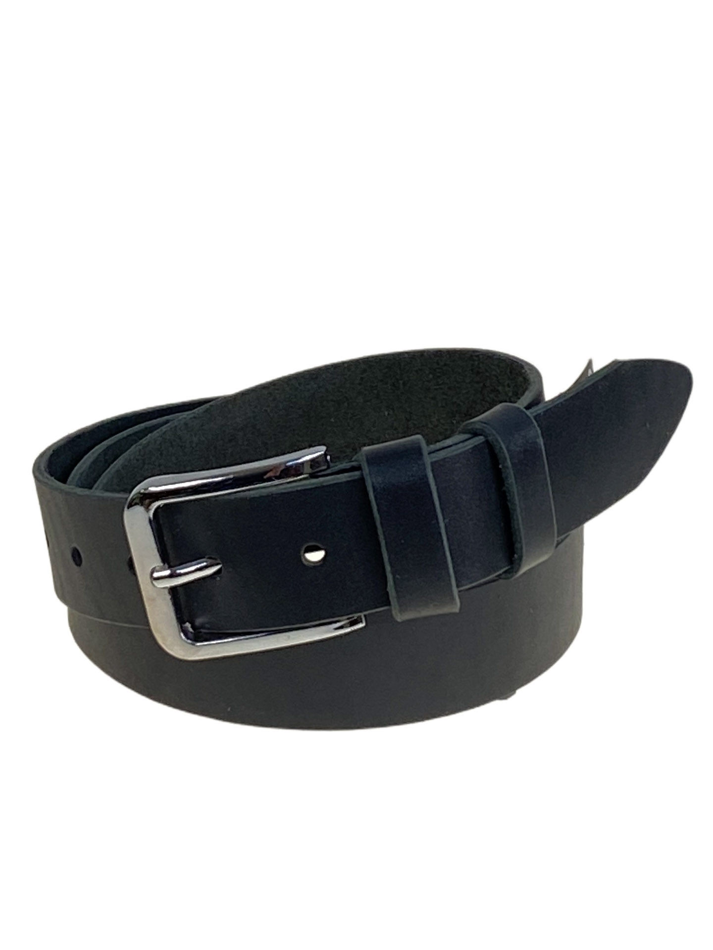 На фото 1 -  Ремень мужской из натуральной кожи, цвет черный